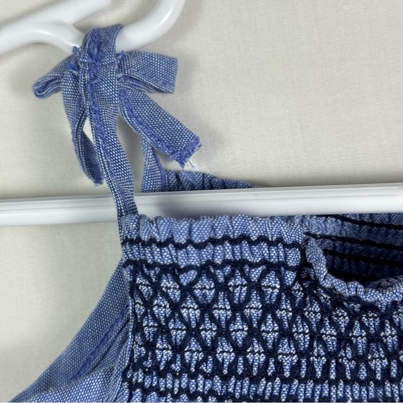 Bob Bebe Strawberry Blue Dress Girls Size 0-3M - Picture 4 of 6